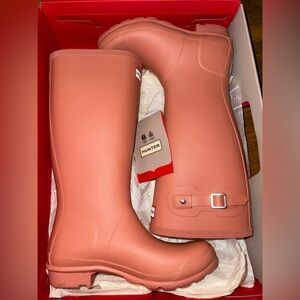 Big Kids Hunter Original Tall Rain Boots - Pink